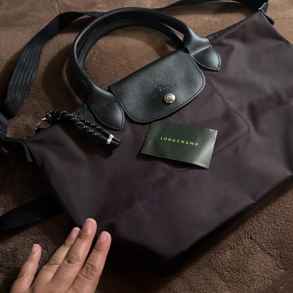 Longchamp Black and Brown Women's Bag - Picture 1 of 7